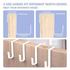 1 Pack Over The Door Shoe Organizer (BEIGE / 25+ Pairs)