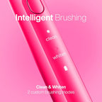 Icon Micro Vibrating Manual Toothbrush (Electric Pink / 1 Count (Pack of 1))