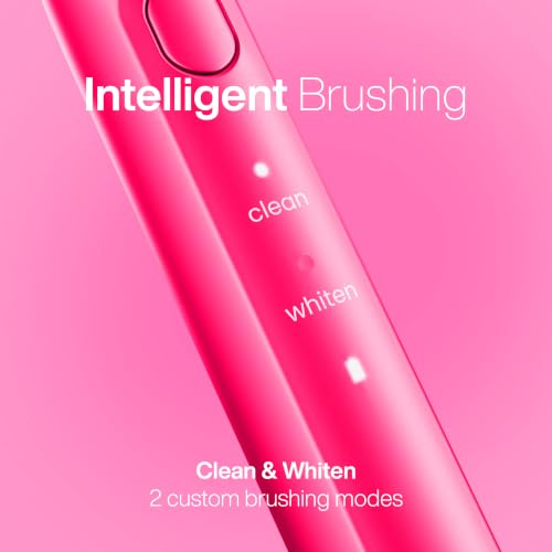 Icon Micro Vibrating Manual Toothbrush (Electric Pink / 1 Count (Pack of 1))