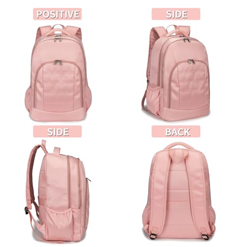 Laptop Backpack with Pencil Case (Medium / S-pink-pencil Case)