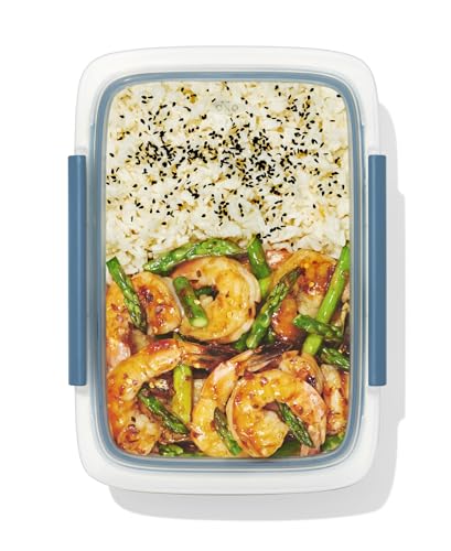 Good Grips Prep & Go Food Storage Container (5 Cup Container / Ocean Blue)