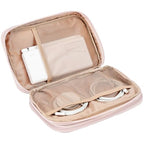 Electronics Travel Organizer Cord Case (Large / Pink)