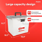 File Box Portable Tote (Clear)