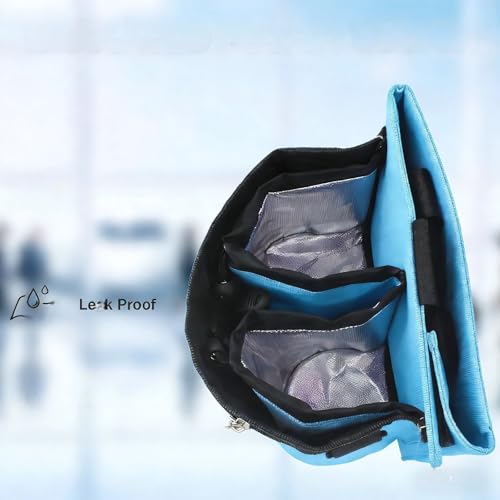 Luggage Travel Cup Holder with Luggage Straps (Blue)