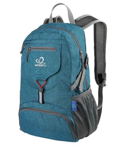 Small Lightweight Packable Backpack (A-teal Blue)