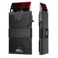 Mens Card Cases (Brushed Black)