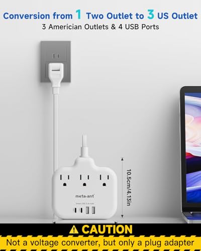 US to Japan Adapter (Type A-Japan China)