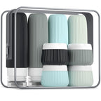 Travel Bottles (Bottle 3oz Jars 1oz / Black Gray)
