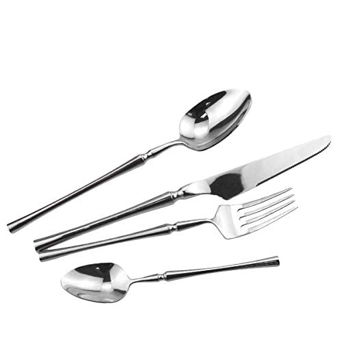 Silver Silverware Set (Service for 1 / Silver)