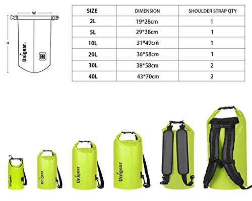 Dry Bag Waterproof (2L / Yellow)