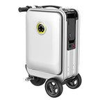 SE3S Smart Rideable Suitcase Electric Luggage Scooter For Travel (silver)