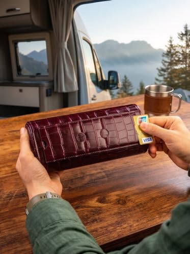 3 Watch Travel Case (Burgundy / 3 Slot)
