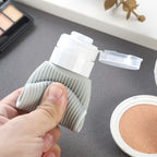 Travel Bottles for Toiletries (3 Ounces / Grey)