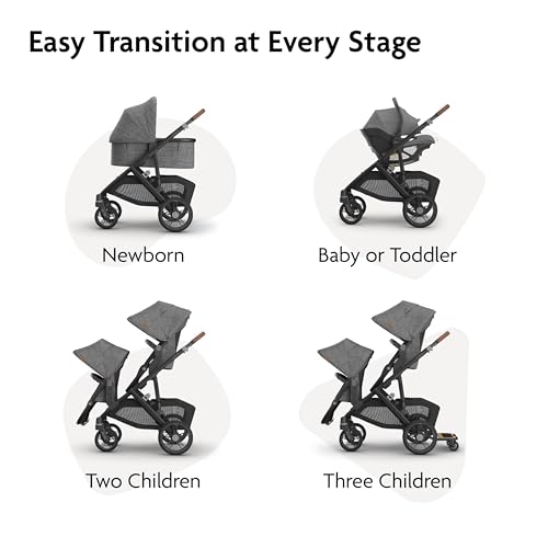 Vista V3 Convertible Single (Vista V3 Stroller / Jake (Charcoal))