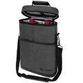 2 Bottle Wine Carrier Tote (Charcoal)