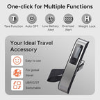 Digital Luggage Scale (Black Stainless steel)