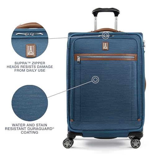 Platinum Elite Softside Spinner Set (2-Piece Set (21/25) / Coastal Blue)