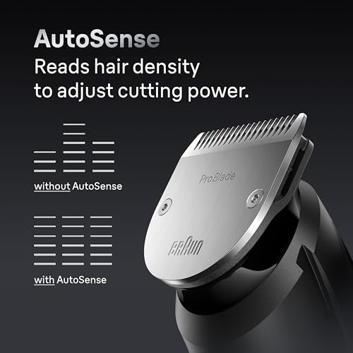 All-in-One Men's Shaving Kit Series 7 7440, 12-in-1 Beard, Face, Nose, Ear Trimmer, Hair Clippers, Body Groomer and Manscaping + Travel Case + Charging Stand (Silver / 13 Piece Set)