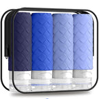 Travel Bottles for Toiletries (Blue)