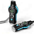 Emergency Survival Function Whistle (blue&black2pcs)