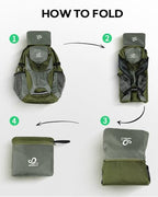 Lightweight Packable Hiking Backpack (Army Green)