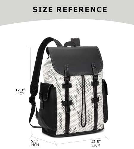 Luxury Anti Theft Laptop Backpack for Men (B-white)