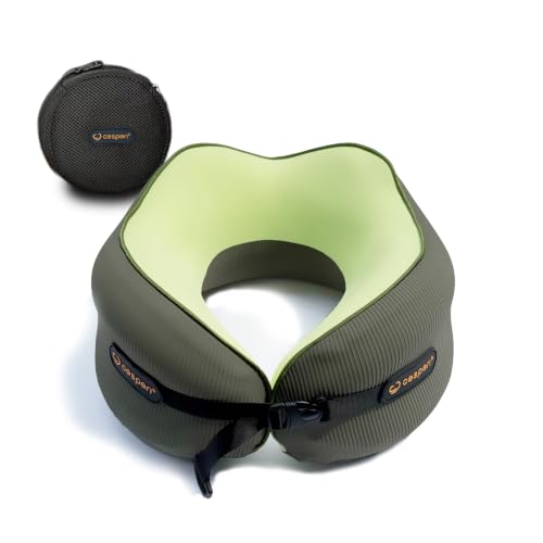 Ergonomic Travel Neck Pillow for Airplanes & Cars (Large (Neck Size: 15.5"-16.5"))