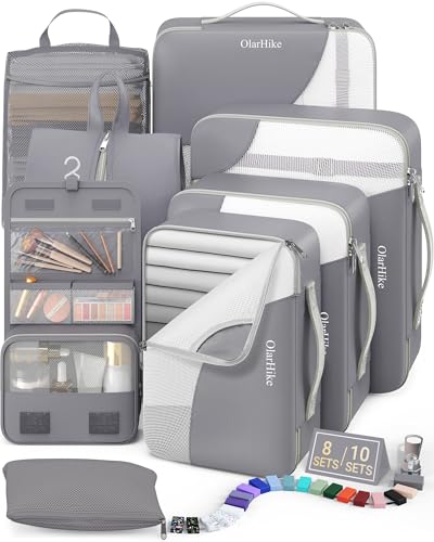 Packing Cubes for Travel (04 Gray)