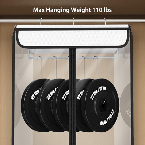 Garment Bags for Hanging Clothes (Clear / 54"-2PCS)