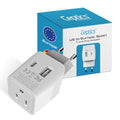 3 in 1 European Travel Plug Adapter (Pure White)