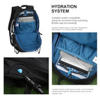 20L Hiking Backpack (Black&blue-20l / 20L)