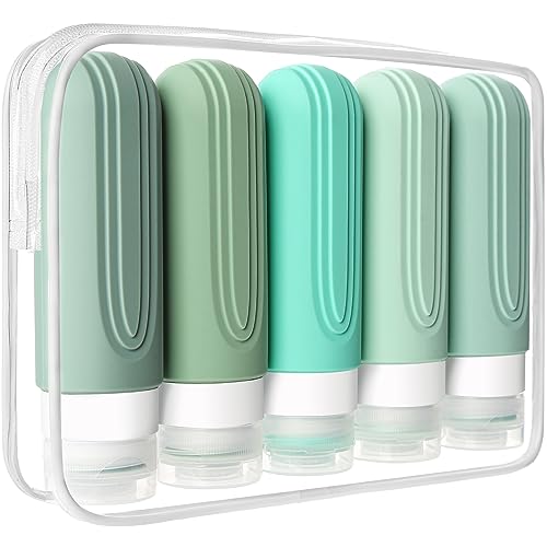 Travel Bottles for Toiletries (Green)