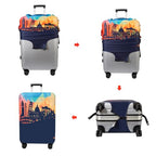 Travel Luggage Cover Suitcase Cover Protector Skins 18 (City / S (for 18--20 inch luggage))