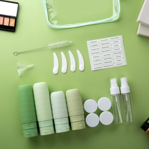 Travel Size Toiletries (Medium / Green)