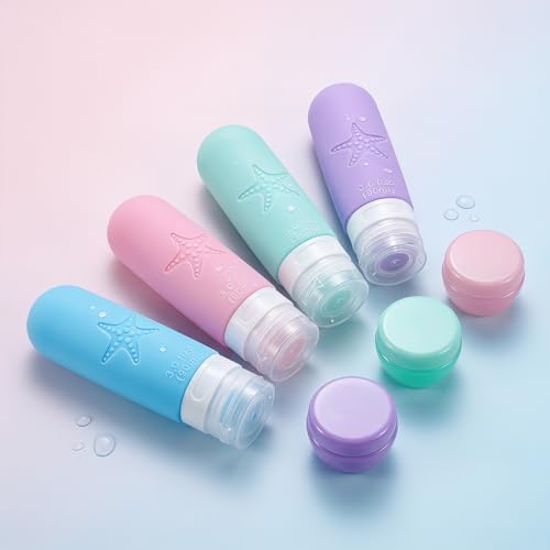 18 Pack Travel Bottles for Toiletries (06-Green)