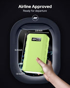 Portable Power Bank with AC Outlet (Green)