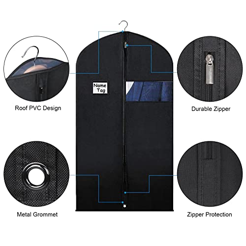 40 Inch Suit Bag (Black / 40'' - 16PCS)