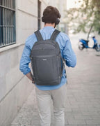 17'' Travel Backpack Airlines Approved Personal Item Carry On Bag Grey (Grey / 17 inch underseat)