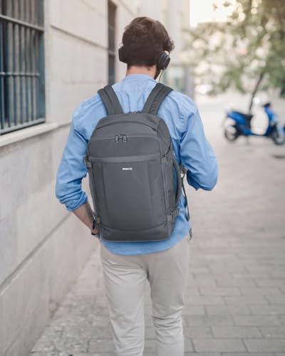17'' Travel Backpack Airlines Approved Personal Item Carry On Bag Grey (Grey / 17 inch underseat)