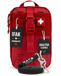 MyFAK PRO IFAK Trauma Kit & First Aid Kit with Tourniquet (Red / PRO)