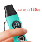 Emergency Survival Safety Whistle (TURQUOISE)