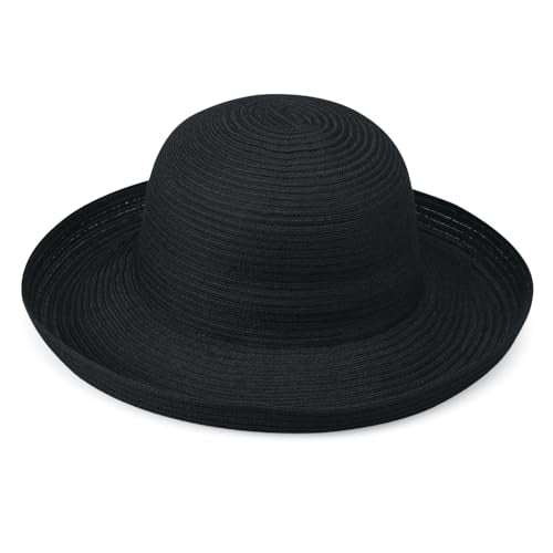 Wallaroo Women’s Sydney Sun Hat (Medium / Black)