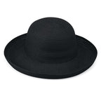 Wallaroo Women’s Sydney Sun Hat (Medium / Black)