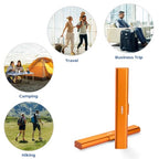 Aluminum Toothbrush Travel Case (Orange / 1 Pack (Standard))