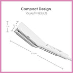 2-in-1 Travel and Flat Mini Iron for Clothes, Hair Straightener (2-in-1 Clothing/Hair Iron)