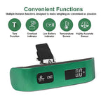 Digital Luggage Scale (Green)