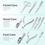 Stainless Steel Manicure Set 11 (Mint Green)