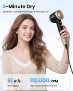 Hair Dryer with Diffuser (Black)