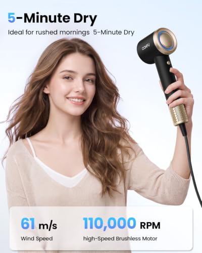 Hair Dryer with Diffuser (Black)
