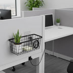 4 set Hanging Wall Basket Organizer (Black-New / 4 PACK)